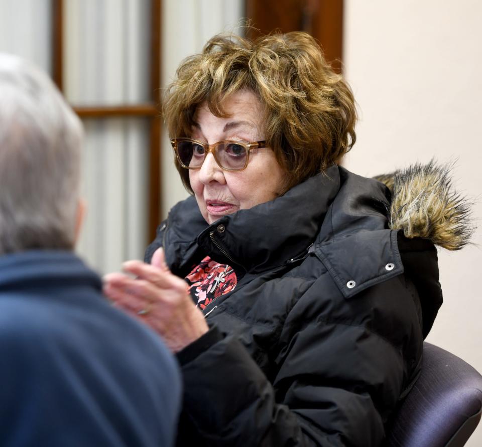 Parishioner Bonnie Witmer talks about the Catholic faith as St. Louis parish in Louisville prepares to host an Eucharistic revival.