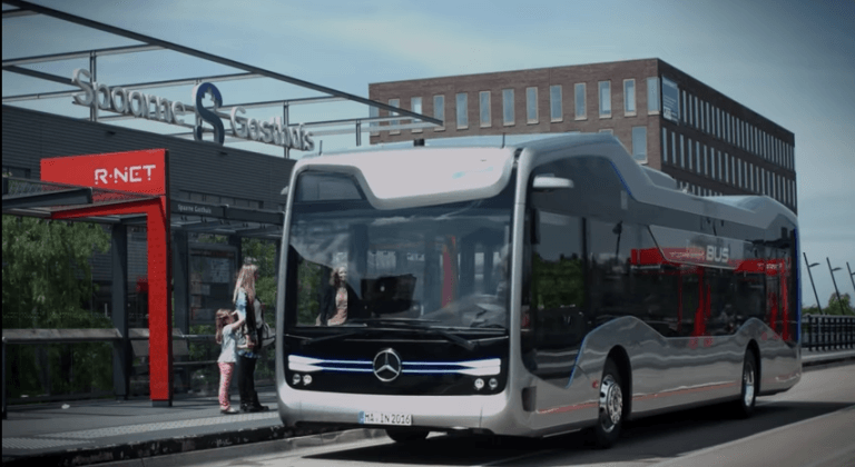 Mercedes-Benz Future Bus 賓士自動駕駛公車 荷蘭測試!