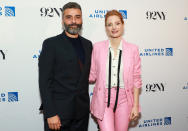 <p>Oscar Isaac and Jessica Chastain attend HBO's <em>Scenes from a Marriage</em> screening and conversation at The 92nd Street Y in N.Y.C. on May 19.</p>