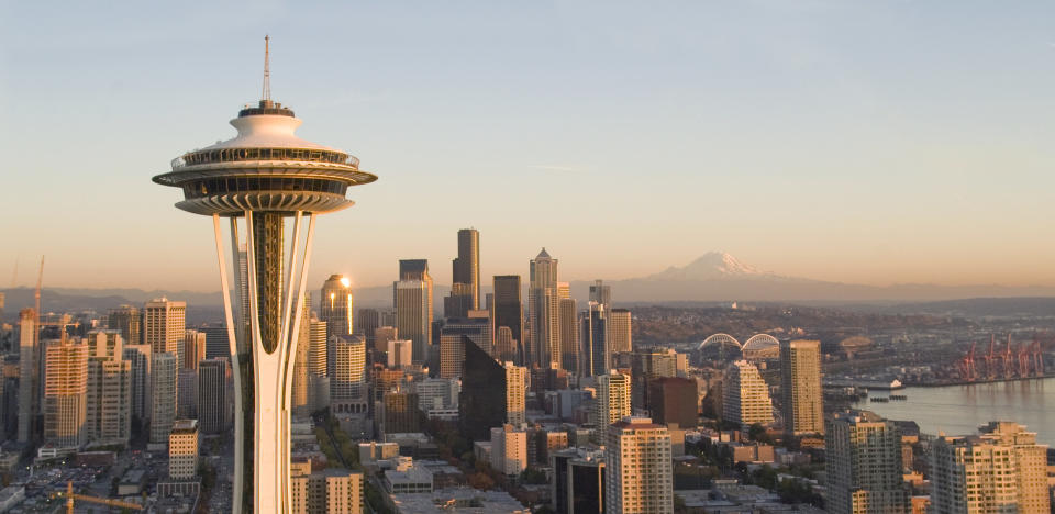 Seattle Skyline and Space Needle.