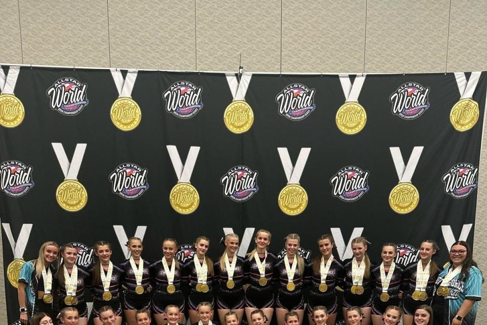 The Cheer Force Knights are World Champions for 2024 <i>(Image: Supplied)</i>