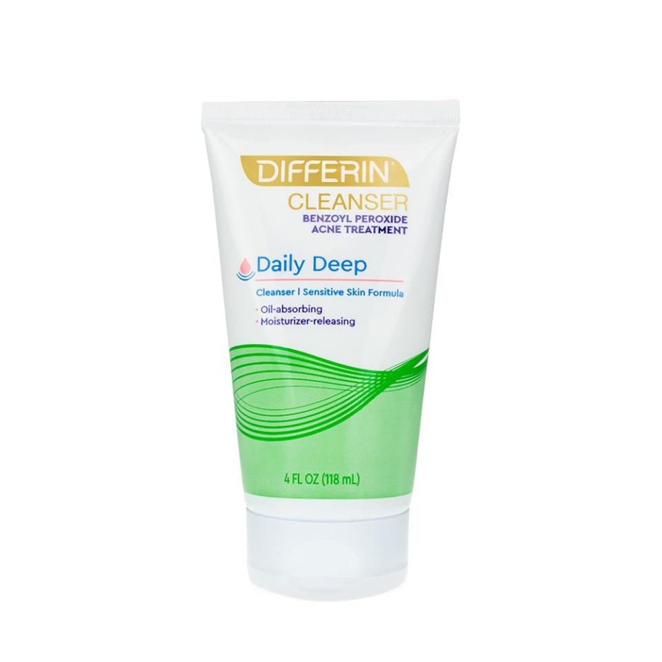 4) 5% Benzoyl Peroxide Daily Deep Cleanser