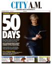 <p>City AM kicked off a countdown to the election on 8 June. </p>