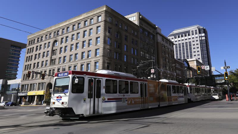 Main Street in downtown Salt Lake City is pictured on Oct. 12, 2020. Salt Lake City’s daily average for applicants received per job was 34.9, making it the most competitive job market in the country.