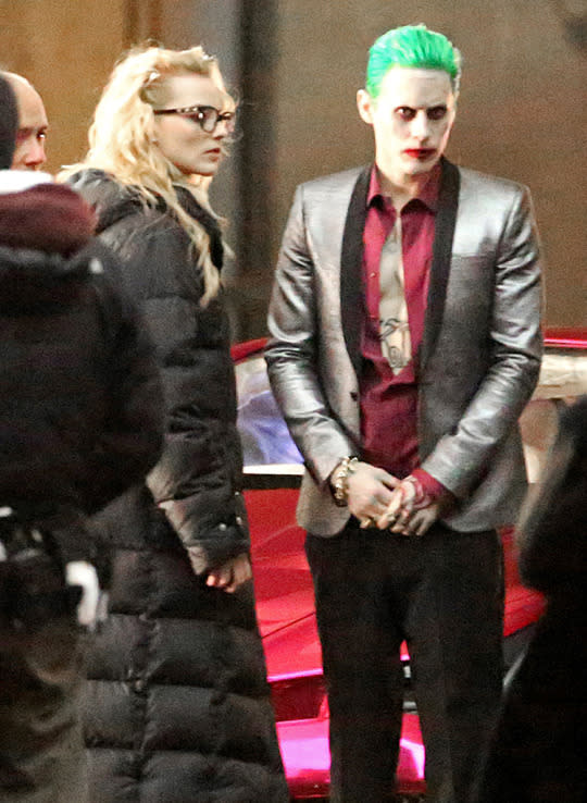 Margot Robbie and Jared Leto