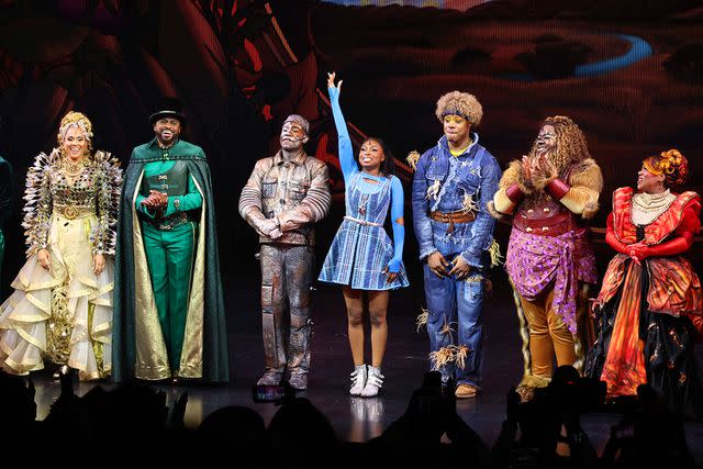 <p>Jamie McCarthy/Getty Images</p> (L-R) Deborah Cox, Wayne Brady, Phillip Johnson Richardson, Nichelle Lewis, Avery Wilson, Kyle Ramar Freeman and Melody A. Betts on April 17, 2024