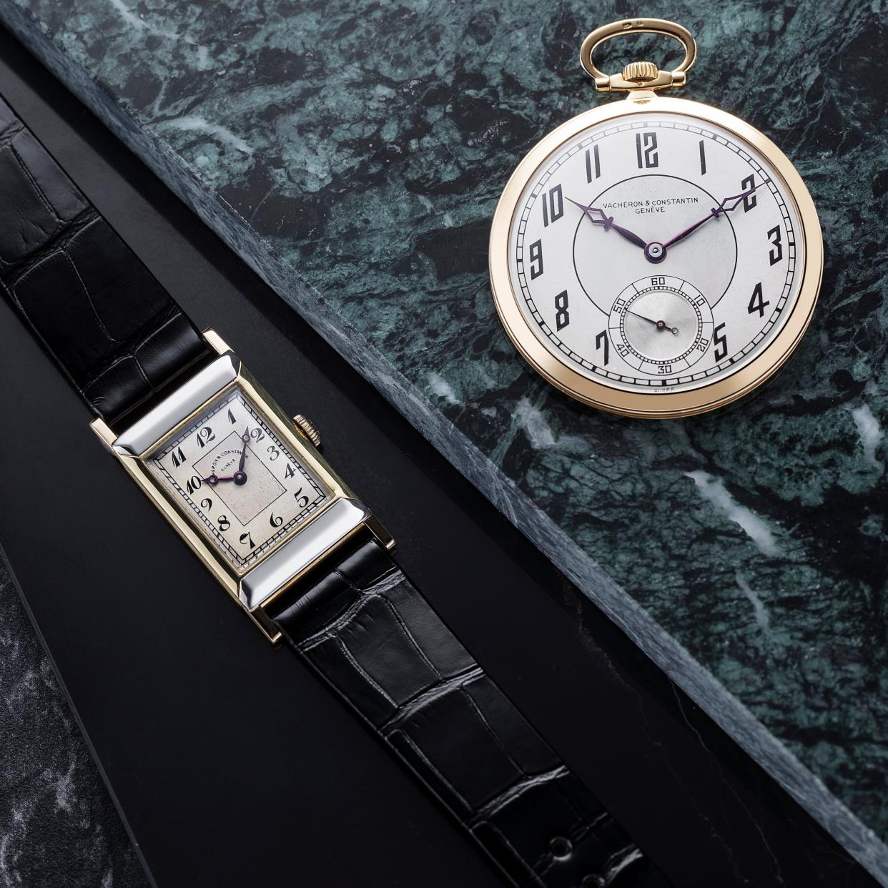 Vacheron Constantin watchmakers have restored each watch, which the brand is selling itself in London - Vacheron Constantin