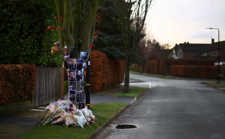 The Wider Image: Makeshift shrines honour victims of British knife crime