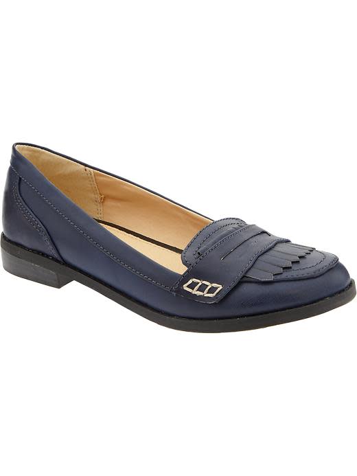 Old Navy Fringed Penny Loafers