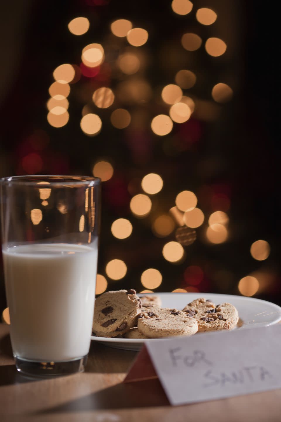 christmas facts milk and cookies for santa