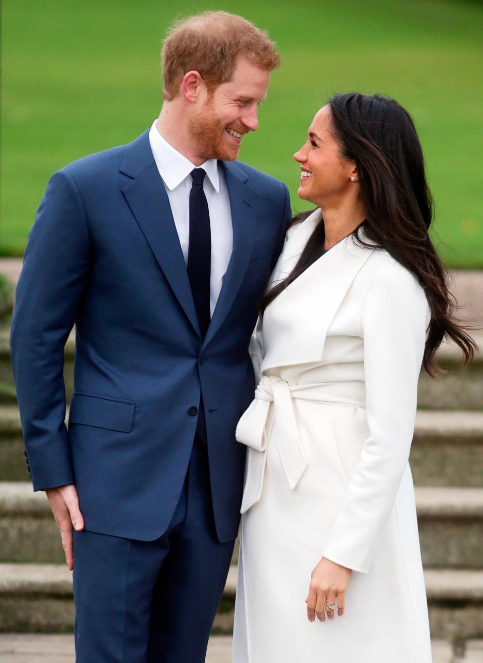 In their <a href="https://people.com/royals/prince-harry-meghan-markle-engagement-interview-2/" rel="nofollow noopener" target="_blank" data-ylk="slk:Nov. 2017 engagement interview;elm:context_link;itc:0;sec:content-canvas" class="link ">Nov. 2017 engagement interview</a>, Prince Harry said he thought of Meghan as "an added member of the family." "It’s another team player as part of the bigger team and you know for all of us, what we want to do is be able to carry out the right engagements, carry out our work and try and encourage others in the younger generation to be able to see the world in the correct sense rather than perhaps being just having a distorted view," he said.