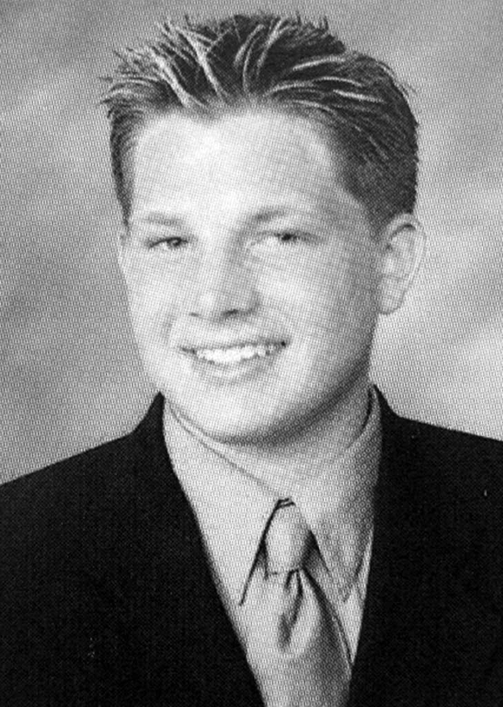 With his spiked blond hair and charming grin, this youngster could have easily passed for a member of the Backstreet Boys. <a href="http://www.splashnewsonline.com" rel="nofollow noopener" target="_blank" data-ylk="slk:Splash News;elm:context_link;itc:0;sec:content-canvas" class="link ">Splash News</a>