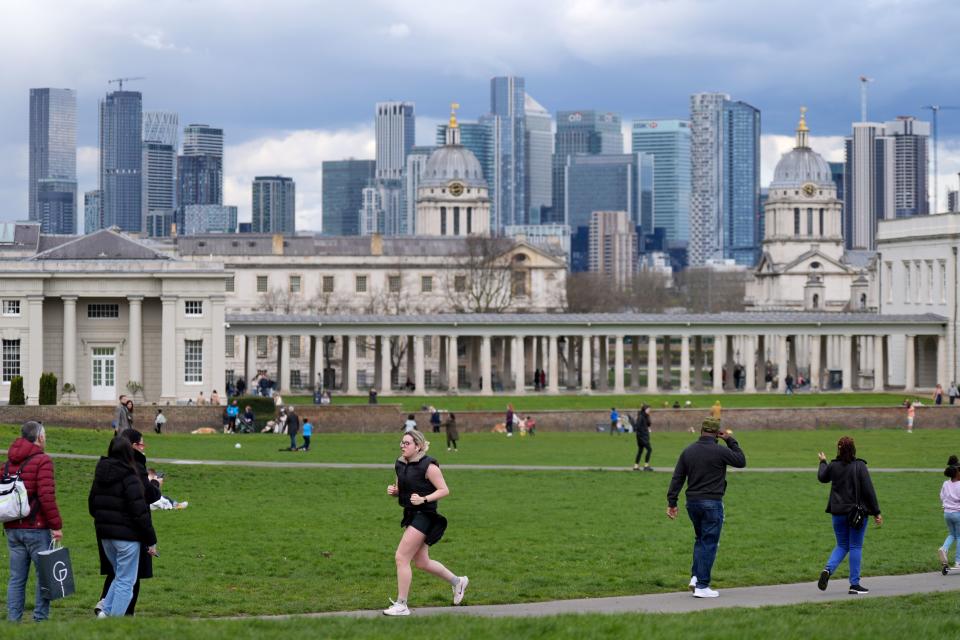 UK inflation fell to the lowest level in nearly three years in April (Yui Mok/PA) (PA Wire)