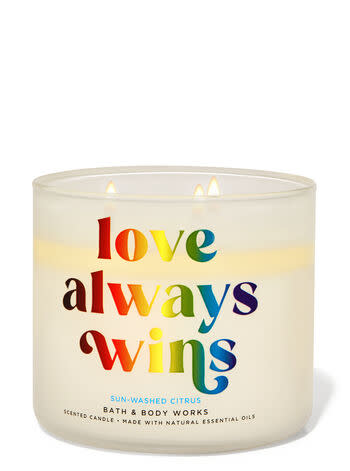 Bath & Body Works SUN-WASHED CITRUS 3-Wick Candle