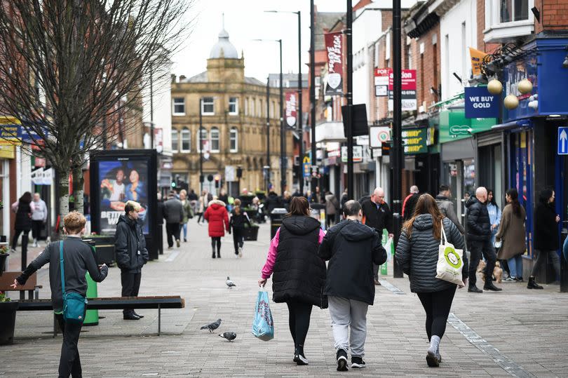 Leigh town centre