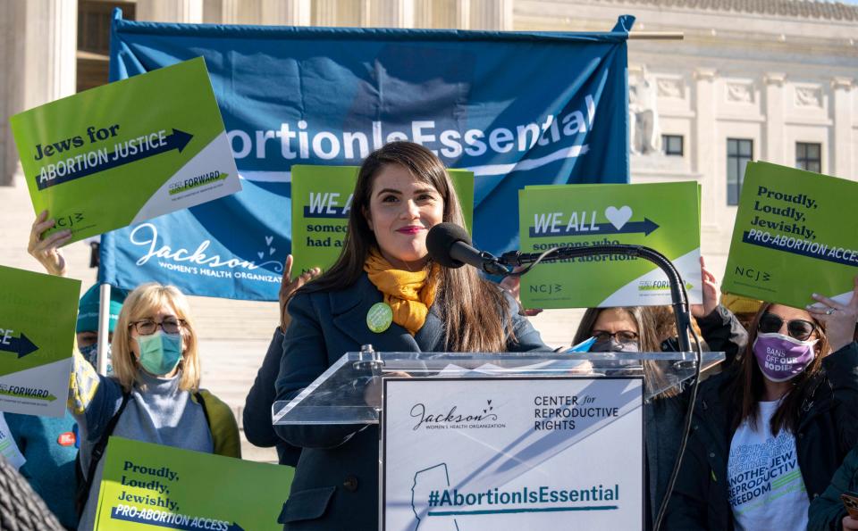 Sheila Katz, CEO of the National Council of Jewish Women, poses for a photo. Katz is part of a movement of faith leaders fighting for abortion access.