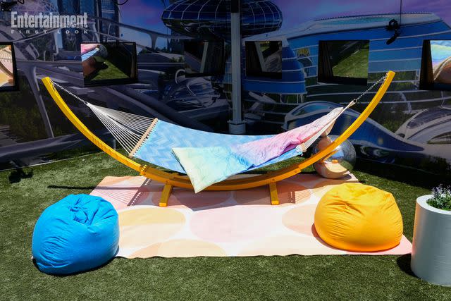 <p>Monty Brinton/CBS</p> 'Big Brother 26' hammock