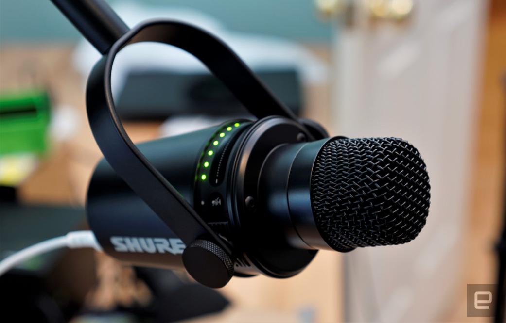 世界の SHURE MV7(XLR/USB) レコーディング/PA機器 - www