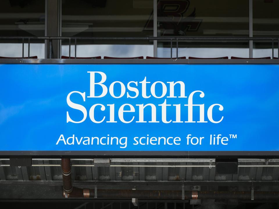 Boston Scientific advertisement in 2024.