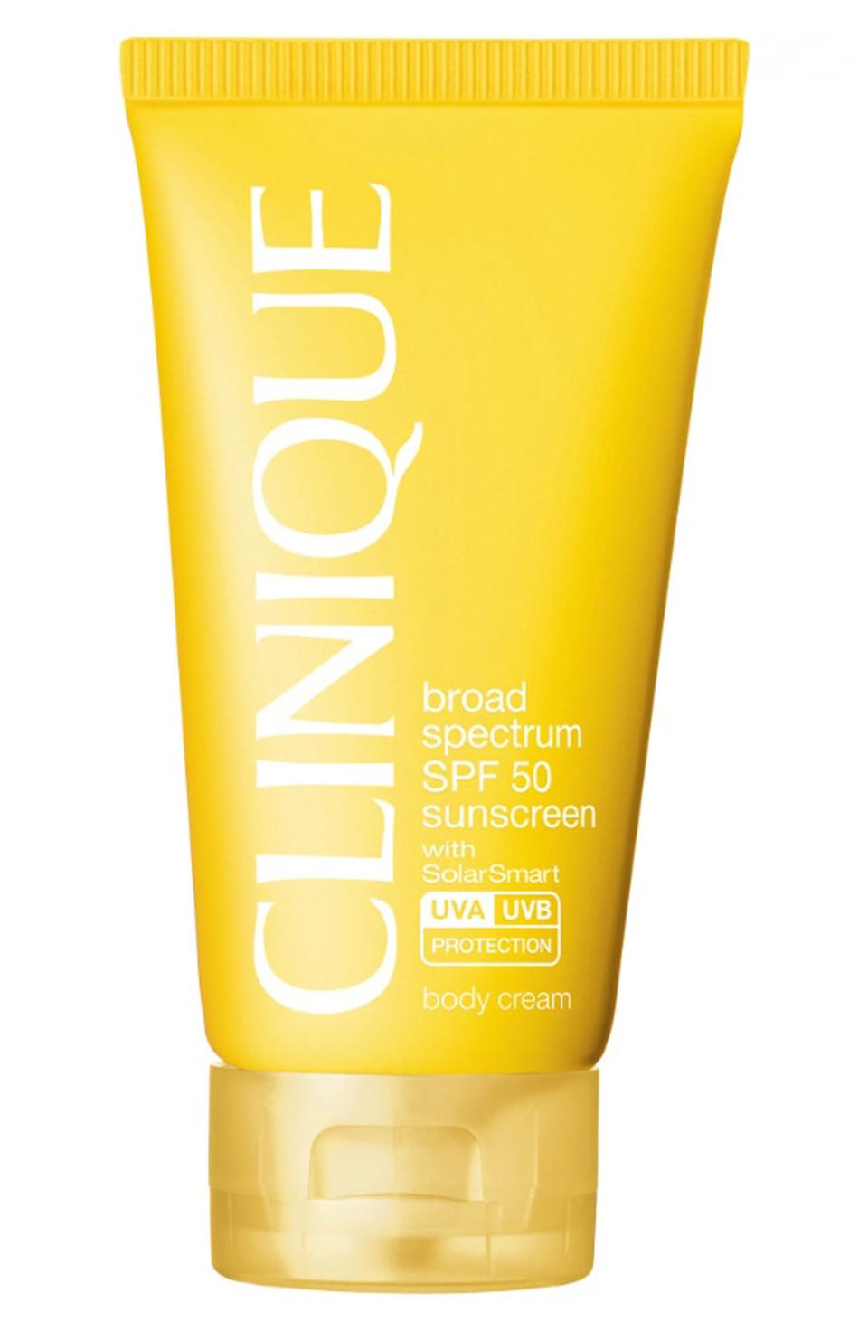 Clinique Sun Broad Spectrum SPF 50 Body Cream Sunscreen