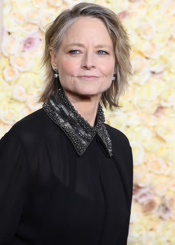 <p>Steve Granitz/FilmMagic</p> Jodie Foster at the 2024 Golden Globes in Beverly Hills, California, on Jan. 7, 2024