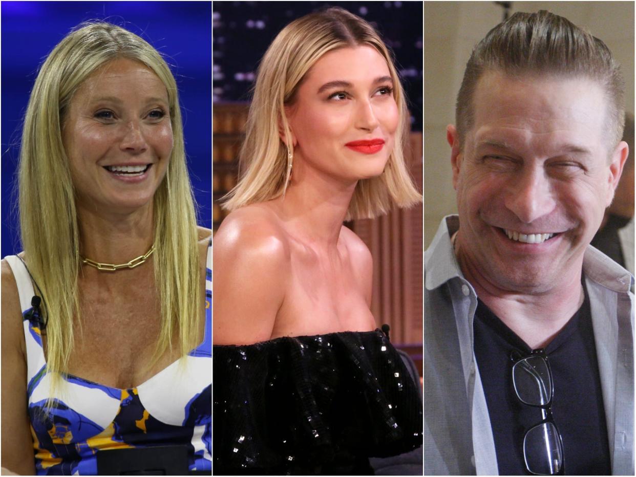 Gwyneth Paltrow, Hailey Bieber, Stephen Baldwin