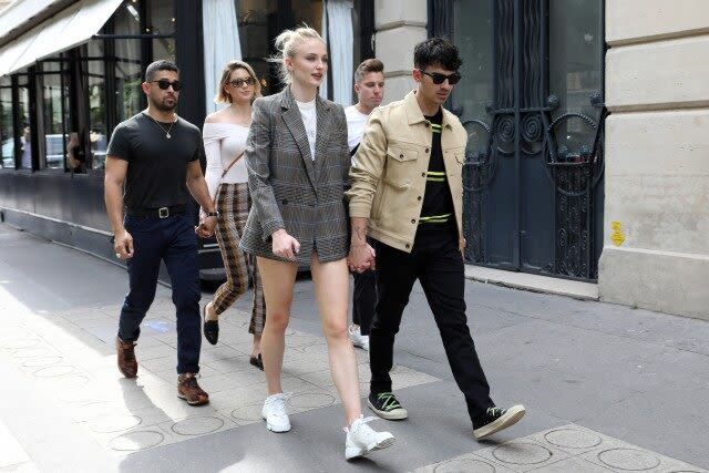 Wilmer Valderrama, Joe Jonas, Sophie Turner