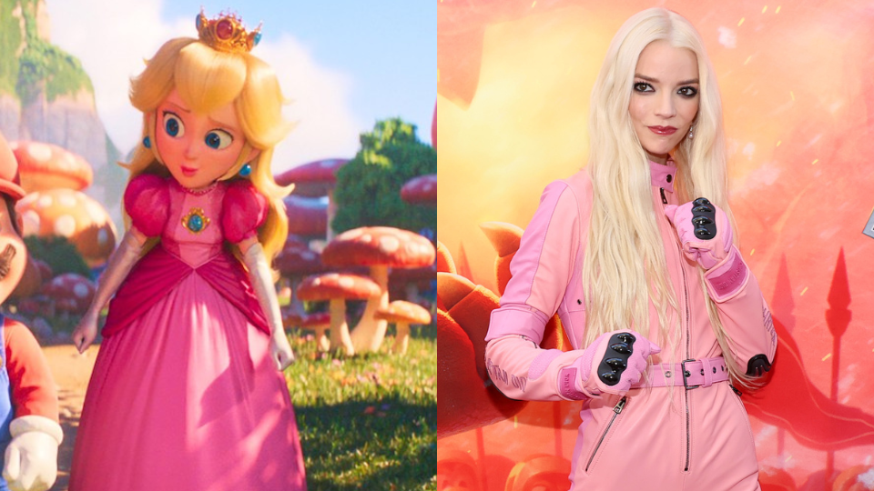 Anya Taylor Joy as Peach. Image: Getty. Universal Pictures / Courtesy Everett