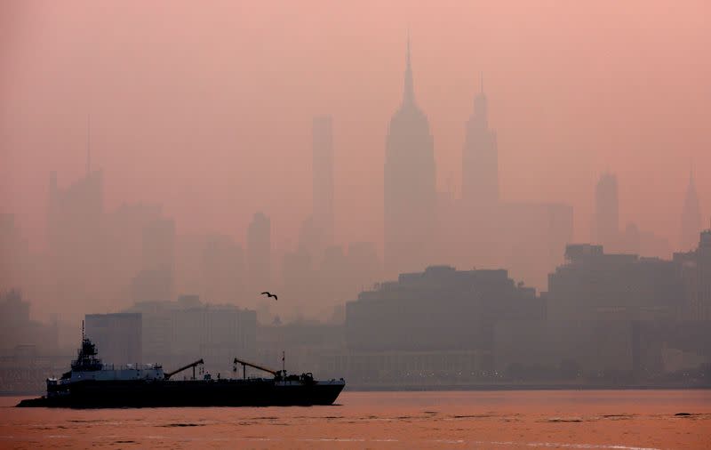 Foto del jueves del Empire State en Manhattan