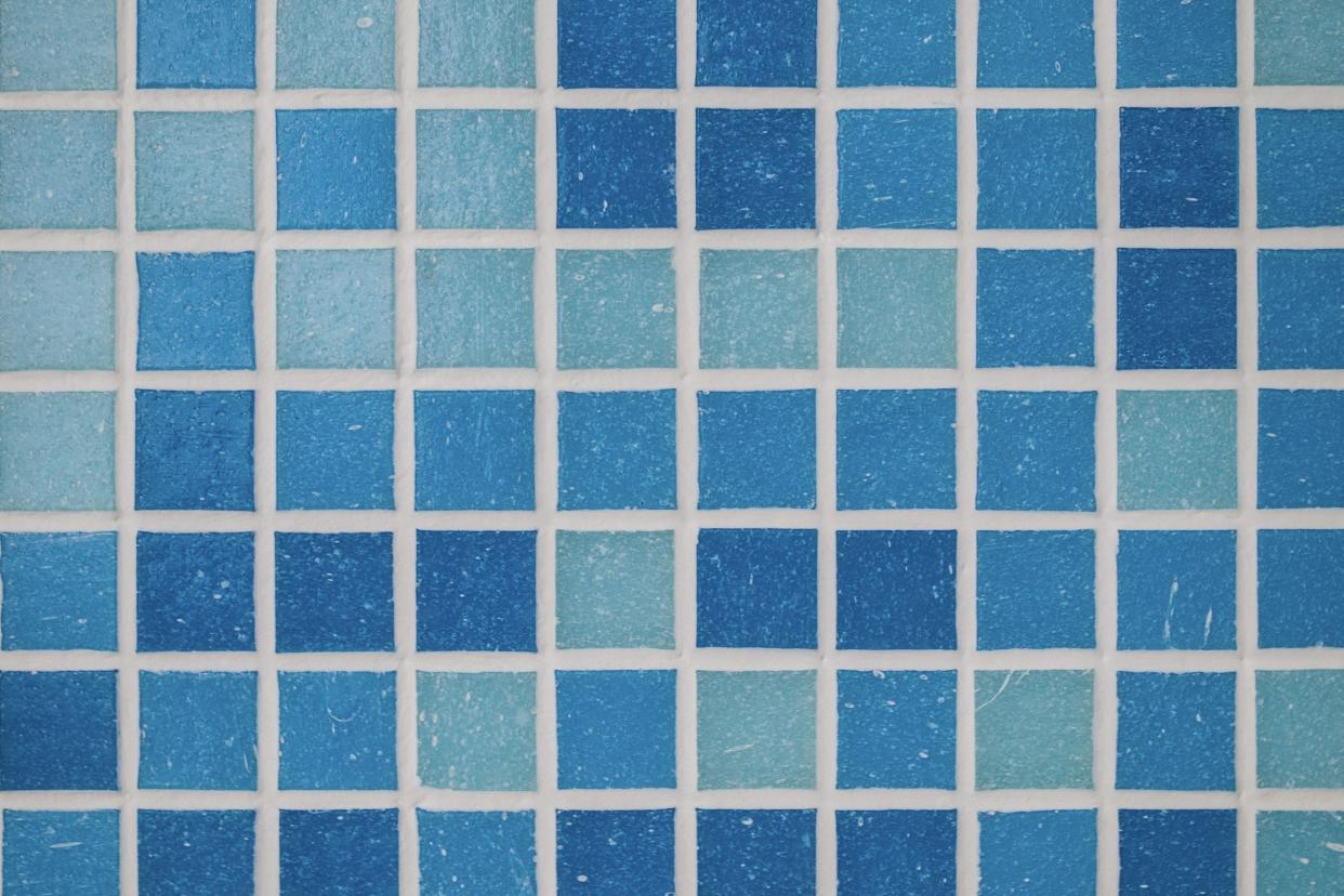 Blue Mosaic Bathroom Tiles
