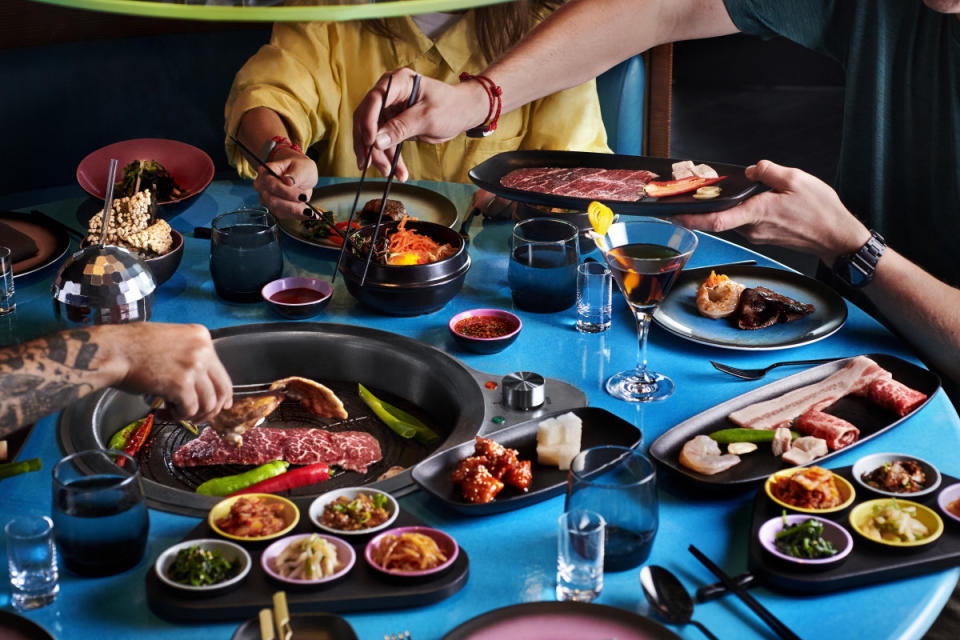 Gunbae: the only Korean BBQ restaurant on a cruise ship.<p>Courtesy Image</p>