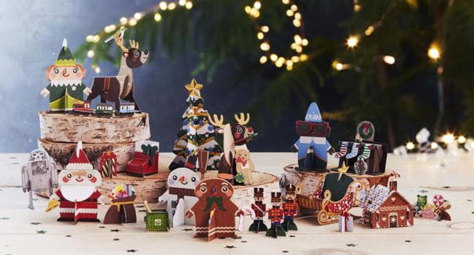 Woolworths have announced a new initiative involving 12 Christmas characters. Source: Woolworths