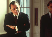 Worst: "Nixon" - Stone's raw and, at times, inexplicably sympathetic portrait of one of the most flawed U.S. presidents of the past 50 years is a real tragedy, both in its construction and execution. Though a wonderful actor, Anthony Hopkins was just plain wrong for the role of Richard Nixon. What should have been an intimate biopic of a controversial figure was instead marred by a central performance that reminded the audience that they were watching someone pretending to be someone else -- and consistently failing at it. Historical liberties are par for the course when Stone is involved, but last we checked, Richard M. Nixon was not a Welshman.