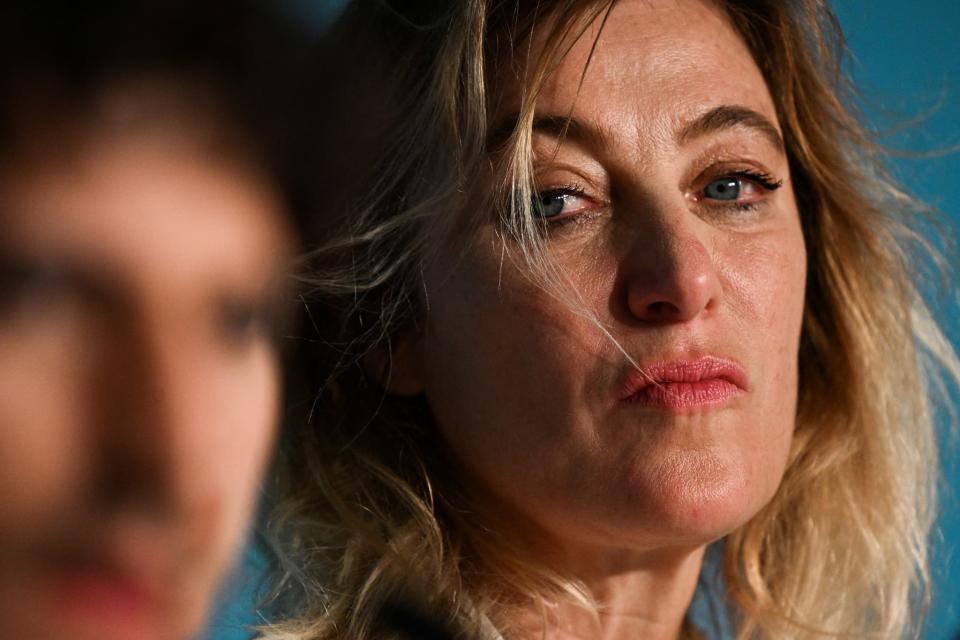 L'actrice et réalisatrice  Valeria Bruni Tedeschi au festival de Cannes en mai 2022. - Stefano Rellandini - AFP