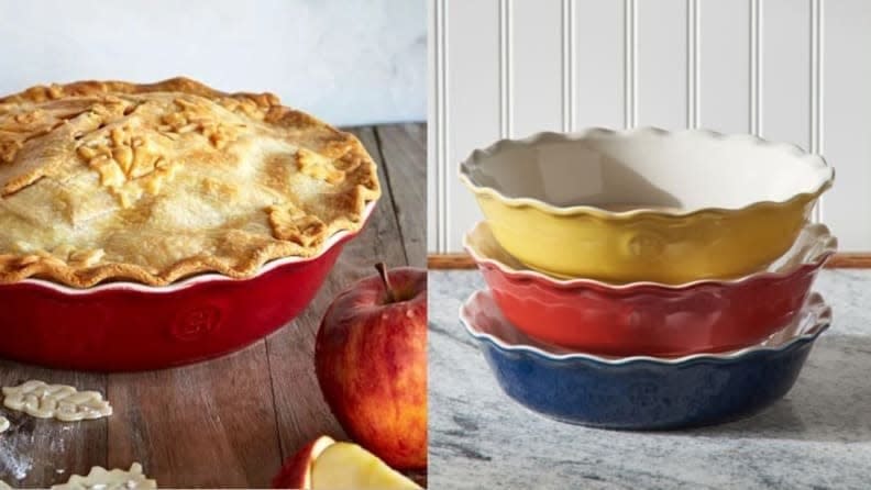 Our favorite pie dish comes in three gorgeous colors.