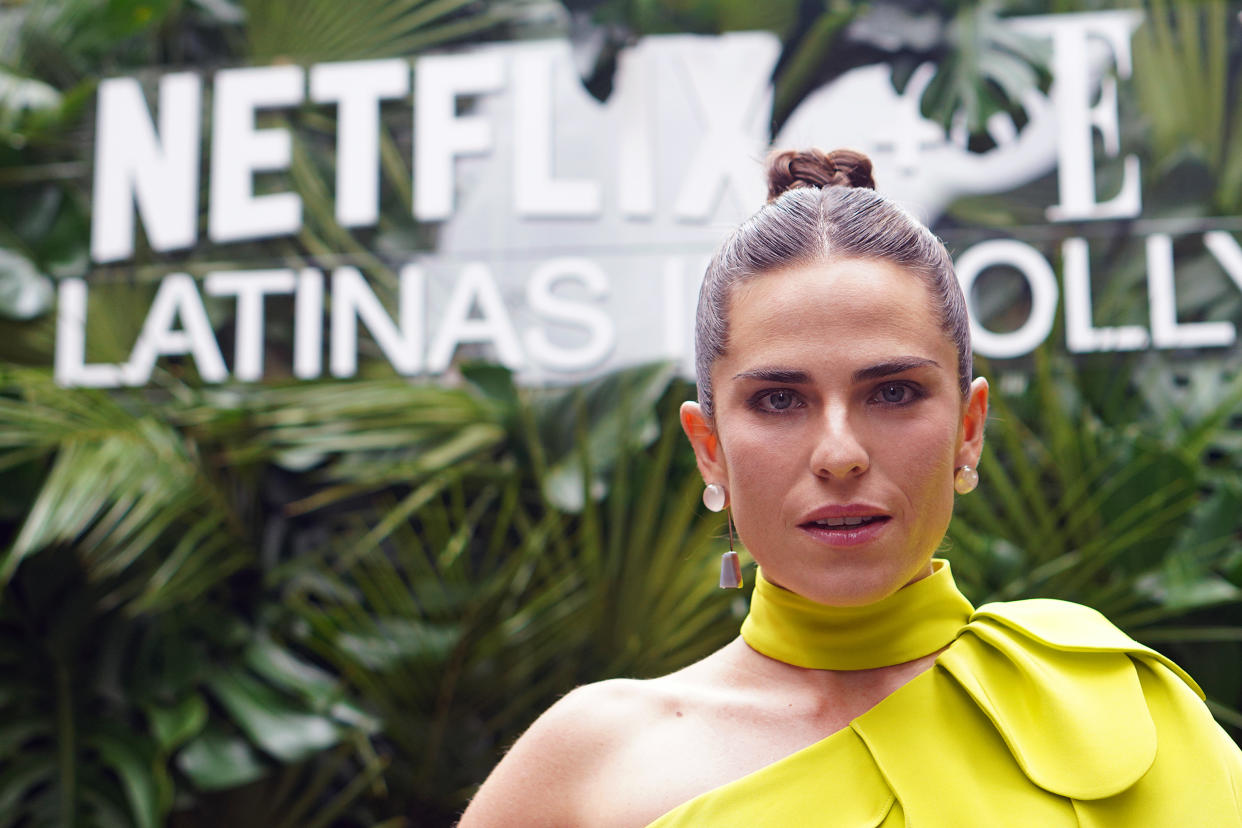 LOS ANGELES, CALIFORNIA - OCTOBER 16: Karla Souza attends Netflix and Elle's Celebration of Latinas in Hollywood at Ka’teen on October 16, 2022 in Los Angeles, California. (Photo by Presley Ann/Getty Images for Netflix)