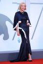 <p><strong>2 September </strong>Cate Blanchett kicked off the 2020 Venice Film Festival by making a statement about sustainable fashion. <a href="https://www.harpersbazaar.com/uk/fashion/fashion-news/a33909883/cate-blanchett-venice-film-festival-esteban-cortazar-dress/" rel="nofollow noopener" target="_blank" data-ylk="slk:The actress re-wore flowing navy design by Esteban Cortazar;elm:context_link;itc:0;sec:content-canvas" class="link ">The actress re-wore flowing navy design by Esteban Cortazar</a>, which she previously wore to a premiere in 2015. </p>