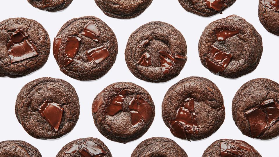 Obscenely Chocolaty Chocolate Cookies