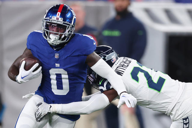 Rookie Devon Witherspoon scores on 97-yard pick-6 as Seahawks