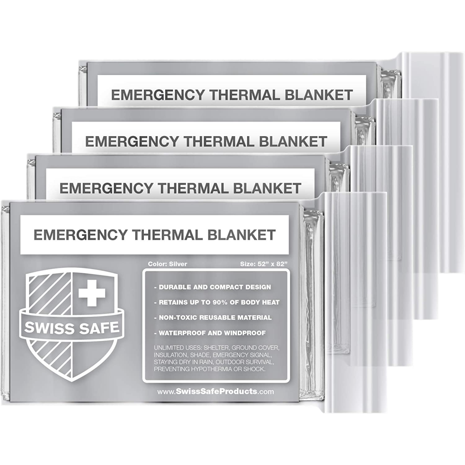 emergency blanket packets