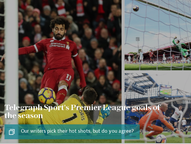 Telegraph Sport's Premier League goals of the season