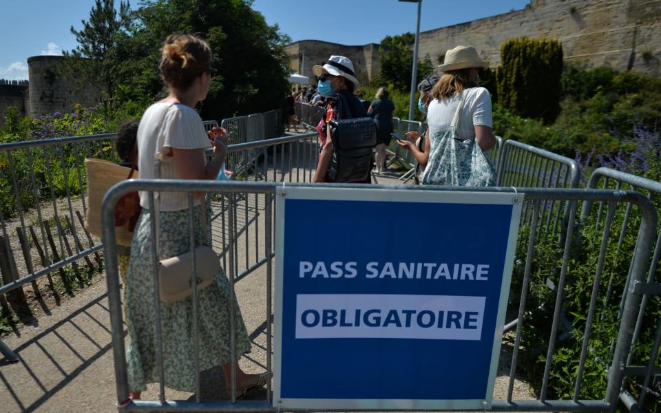 france covid pass - Getty