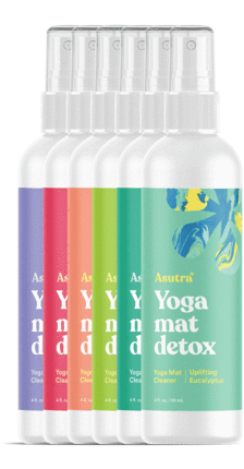 <p><a href="https://asutra.com/products/ymc-peaceful-lavender-4oz?variant=17567695437935&gclid=EAIaIQobChMIrZbw07Dy6QIV3QiICR01wQQUEAQYAiABEgJV8fD_BwE" rel="nofollow noopener" target="_blank" data-ylk="slk:Shop Now;elm:context_link;itc:0;sec:content-canvas" class="link ">Shop Now</a></p><p>Yoga Mat Cleaner</p><p>$12.99</p><p>asutra.com</p>