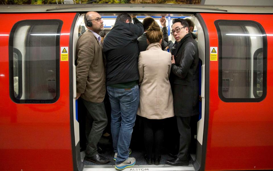 Tube train - Credit: NEIL HALL