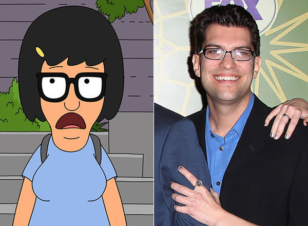 Dan Mintz voices Tina Belcher on "Bob's Burgers." Mintz has written for "Crank Yankers" and "Human Giant" and currently works on "Nathan For You."