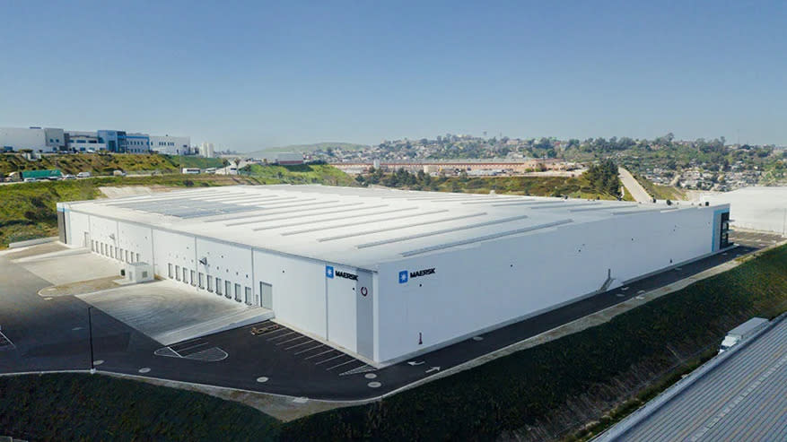 Maersk’s new logistics facility in Tijuana, Mexico, is targeting customers in the technology, automotive, retail and lifestyle sectors. (Photo: Maersk)