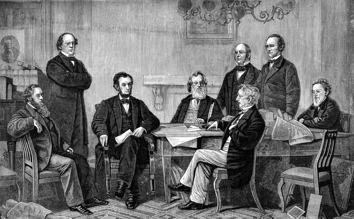 abraham lincoln signs emancipation proclamation