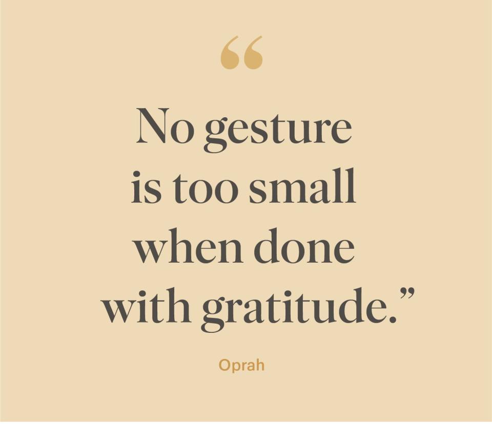thanksgiving quote by oprah