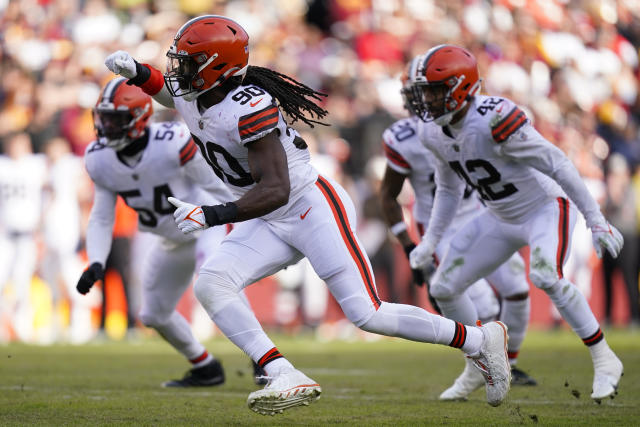 Browns' DE Jadeveon Clowney will not play Sunday vs. Steelers