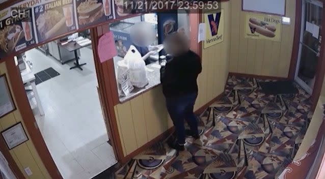 A restaurant owner has been caught on camera becoming angry at her staff after they accidentally gave her cocaine away. Photo: KXAN